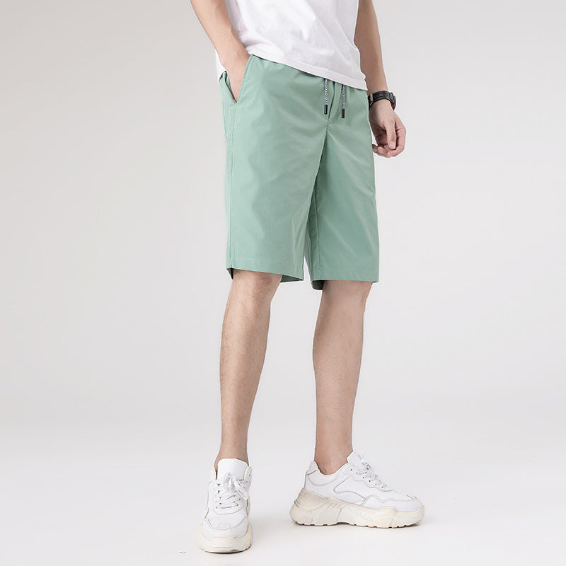 Comfy Casual Solid Color Shorts For Men