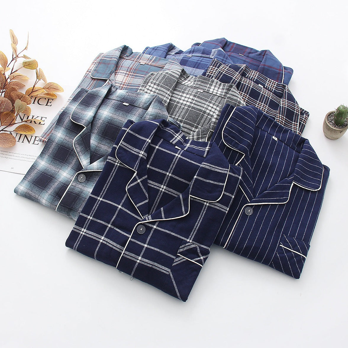 Cozy Cloud Comfort: Men's Flannel PJs For Blissful Lounging