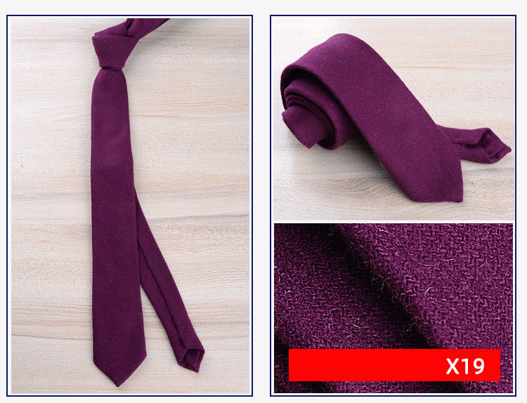 Fleek Your Formal Attire: Premium Wool Tie