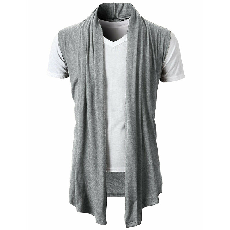 The Sleek & Easy Essential: Your Sleeveless Knit Cardigan (Sot Men)