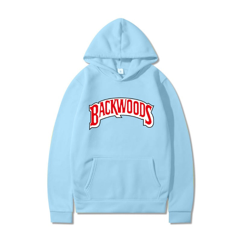 BACKWOODS Printed Hoodie: Elevate Your Active Style