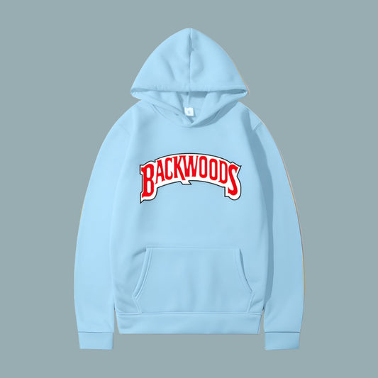 BACKWOODS Printed Hoodie: Elevate Your Active Style