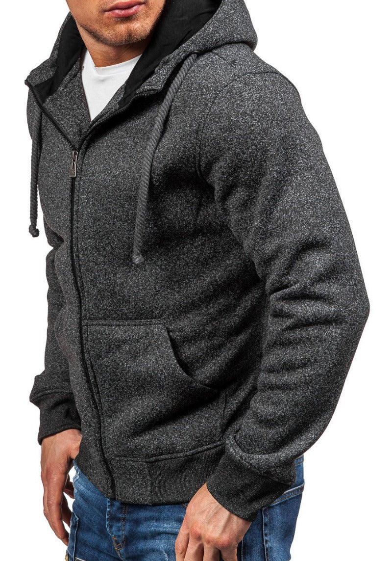 The Perfect Blend: Comfort & Cool Combined In This Fleece Hoodie