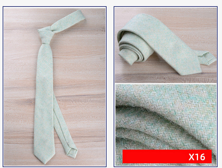 Fleek Your Formal Attire: Premium Wool Tie