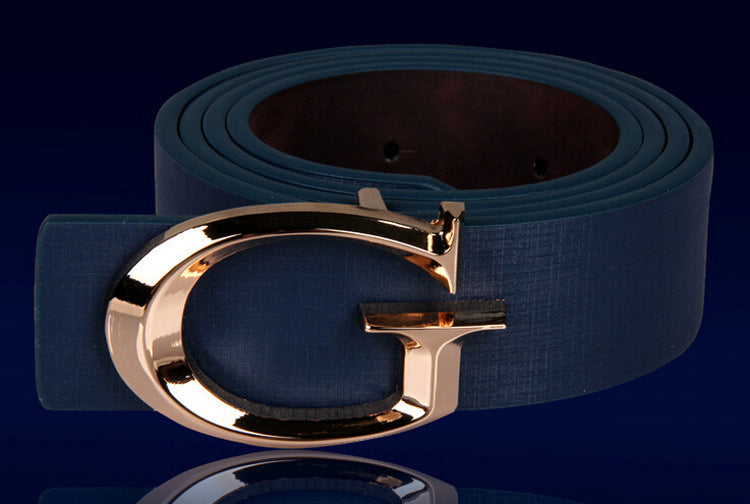 Sleek Alloy Buckle Belt