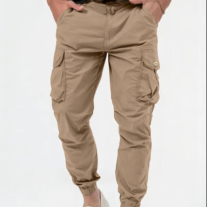 Cargo Cool: Utility Style Meets Comfort In Woven Pants