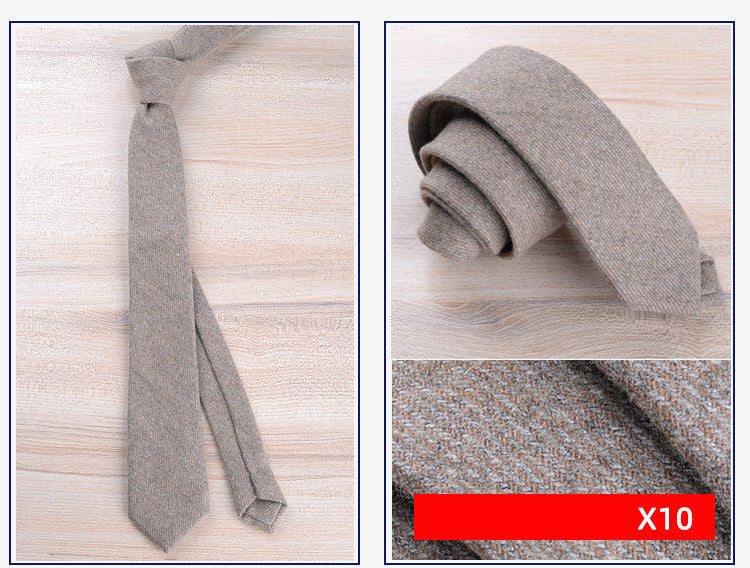 Fleek Your Formal Attire: Premium Wool Tie