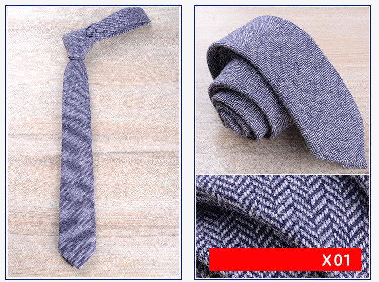 Fleek Your Formal Attire: Premium Wool Tie