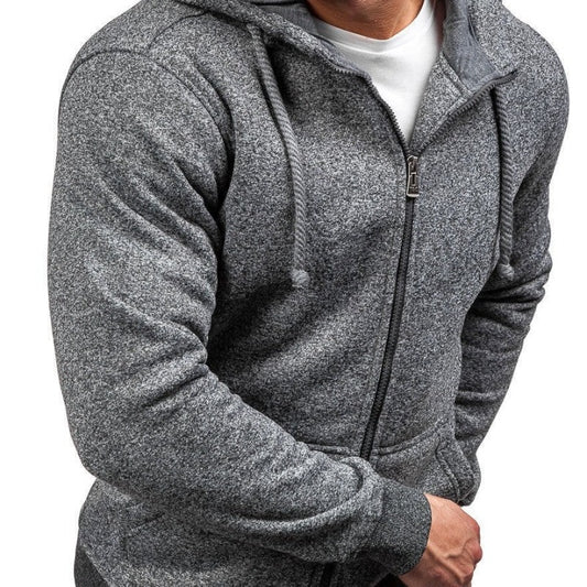 The Perfect Blend: Comfort & Cool Combined In This Fleece Hoodie