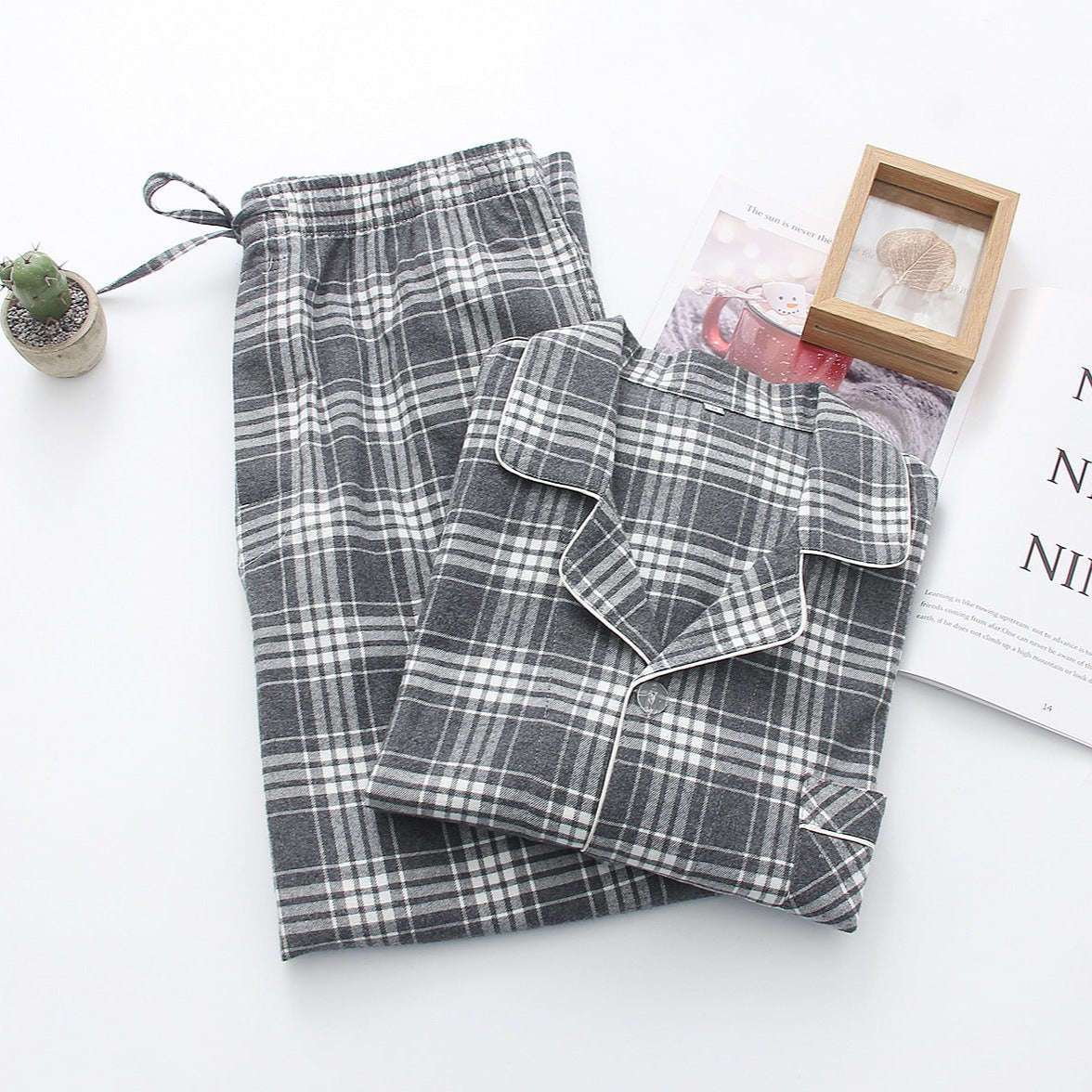 Cozy Cloud Comfort: Men's Flannel PJs For Blissful Lounging