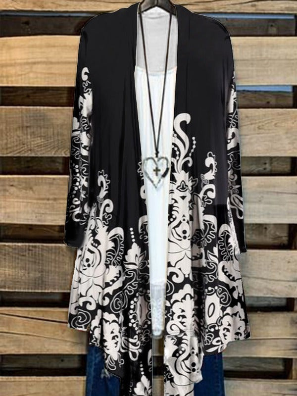 Printed Cardigan: Outfit On Fleek