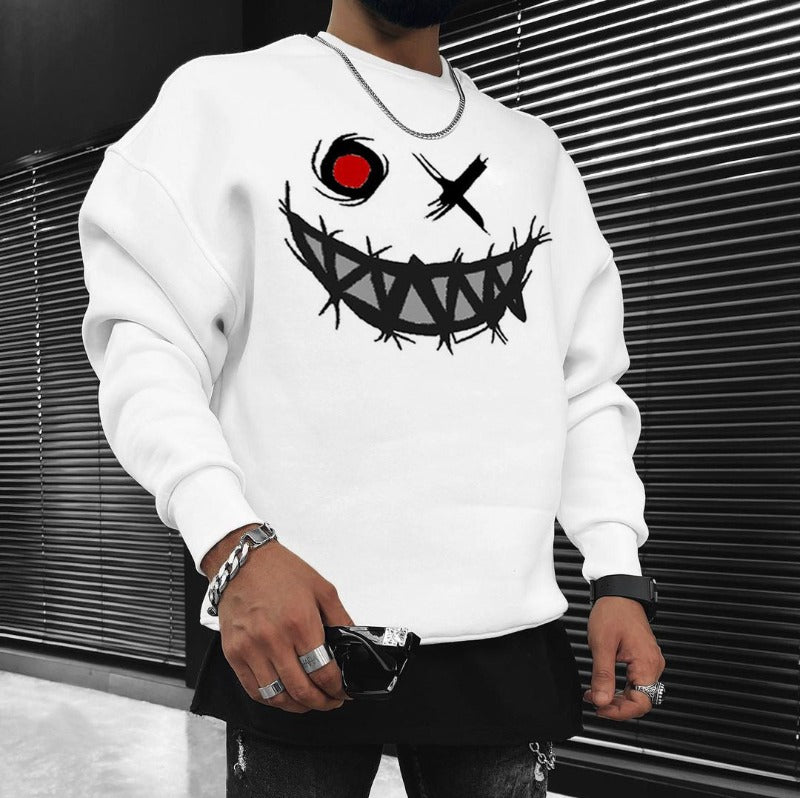 Bold & Casual: Your Graphic Crewneck Sweatshirt