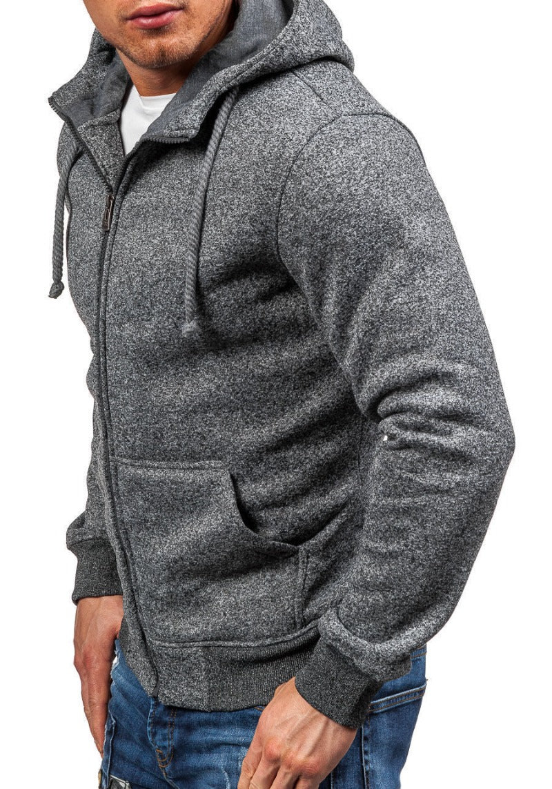 The Perfect Blend: Comfort & Cool Combined In This Fleece Hoodie