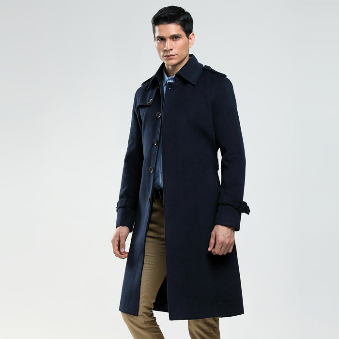 Modern Heritage: Tweed Coat For Every Occasion (Black/Navy)