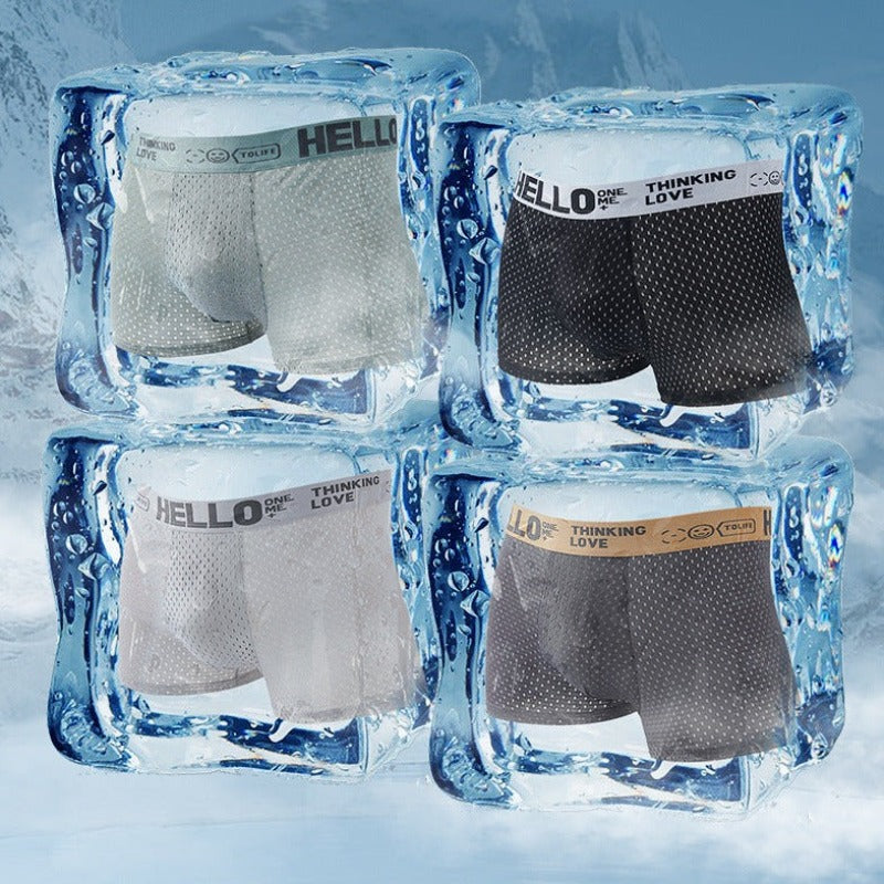 Beat The Heat In Style: Cooling Mesh Boxers