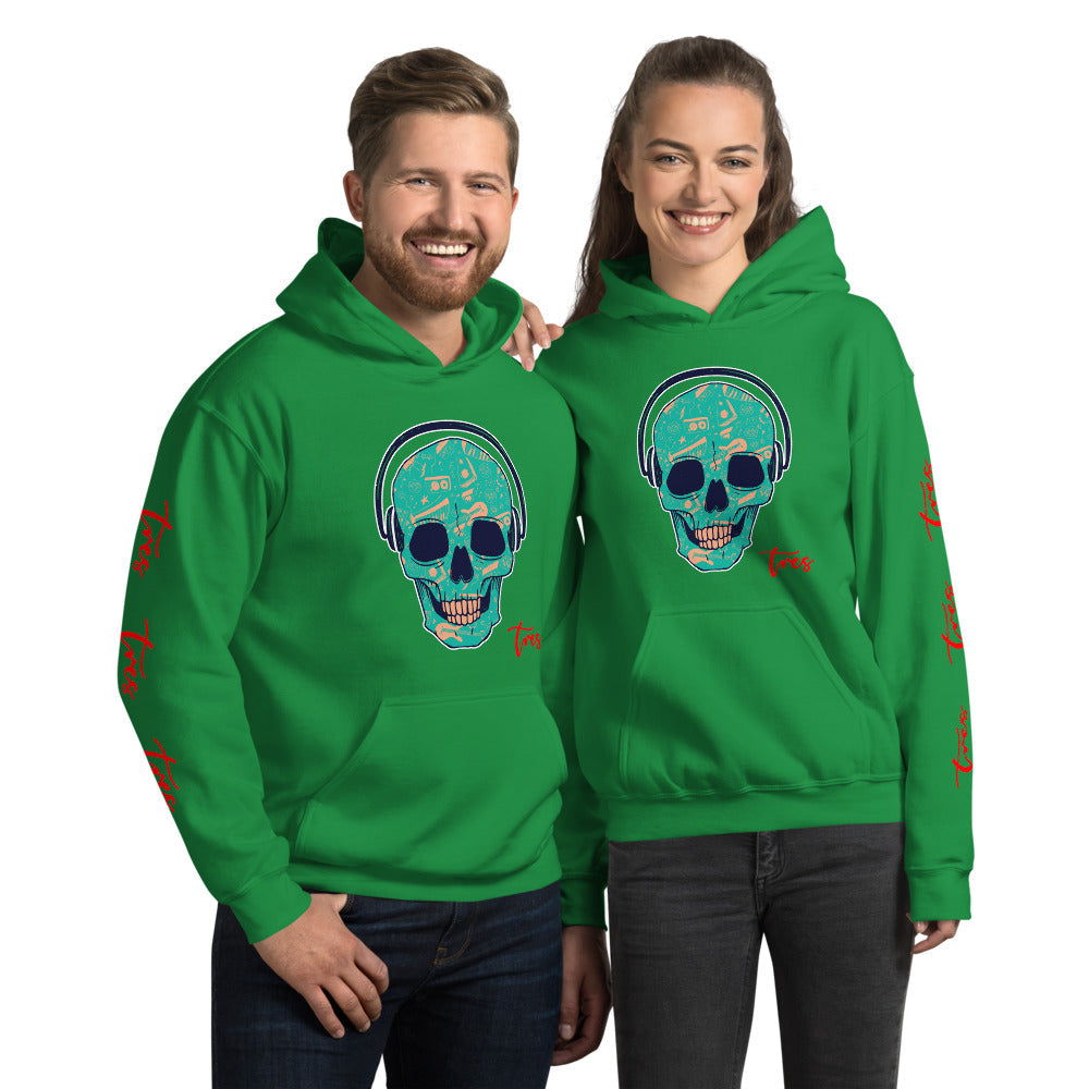 Unisex "DJ Skull" Hoodie: Your New Go-to For Cozy Evenings