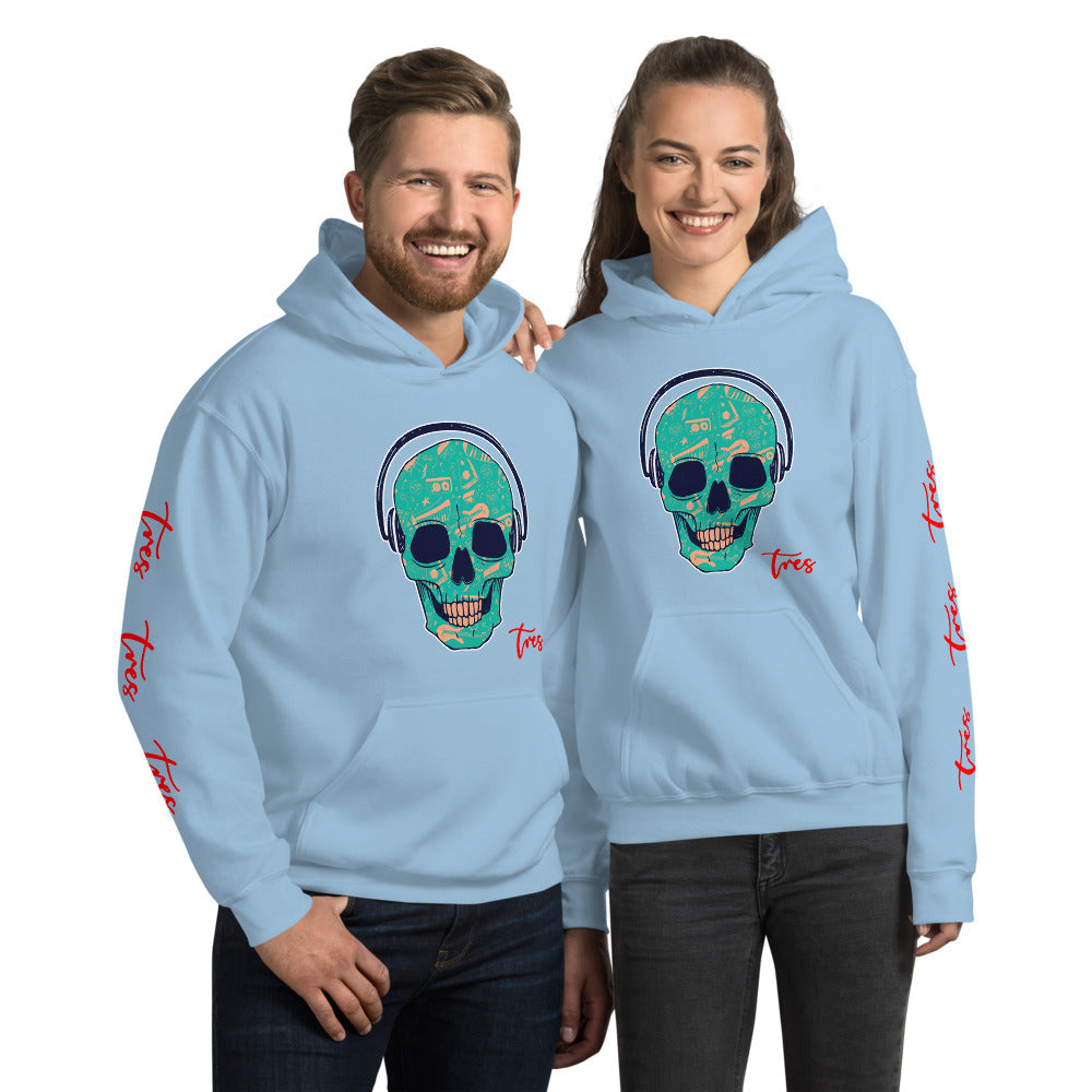 Unisex "DJ Skull" Hoodie: Your New Go-to For Cozy Evenings