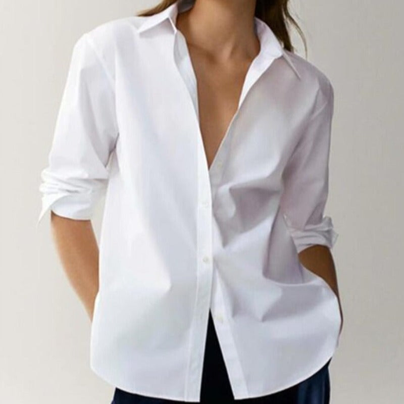 Classic White Blouse With A Modern Twist