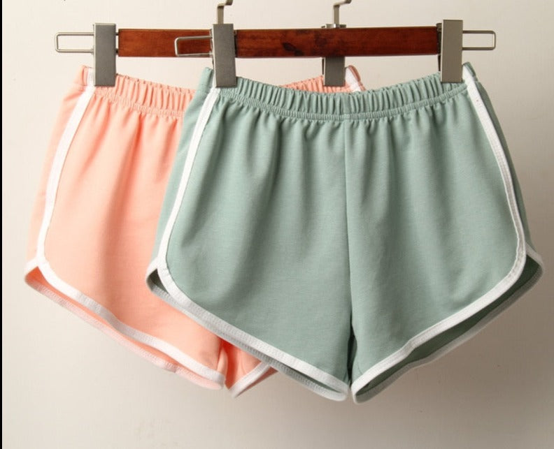 Summer Ready: Breezy High-Waisted Elastic Shorts For Warm Days