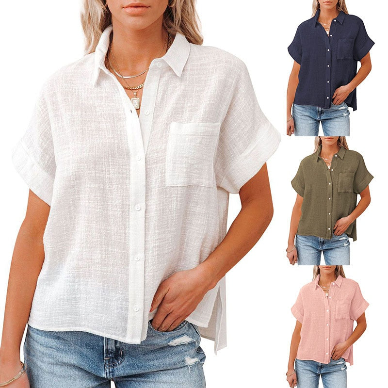 Breezy Cool, Alluring Lines: The Linen Shirt You'll Live In