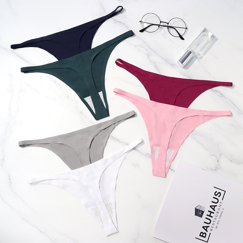 Bare Minimum, Maximum Impact: Ice Silk G-String For Ultimate Ease