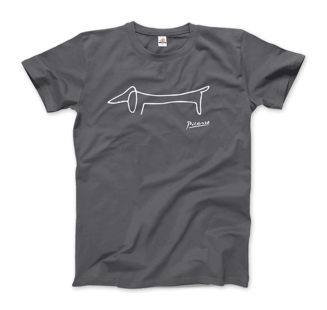 Honor Picasso's Playful Companion With This Artistic Dachshund T-Shirt