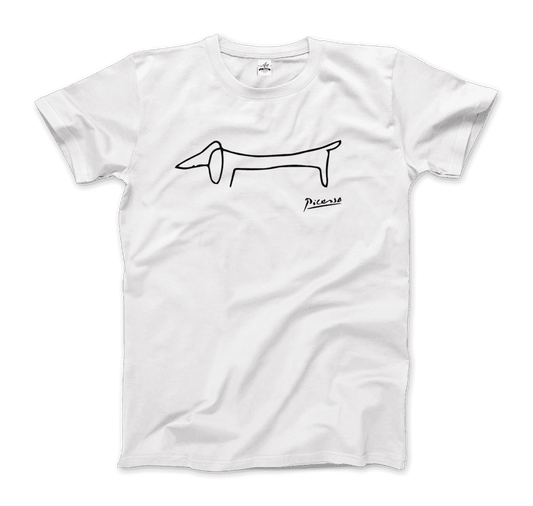 Honor Picasso's Playful Companion With This Artistic Dachshund T-Shirt