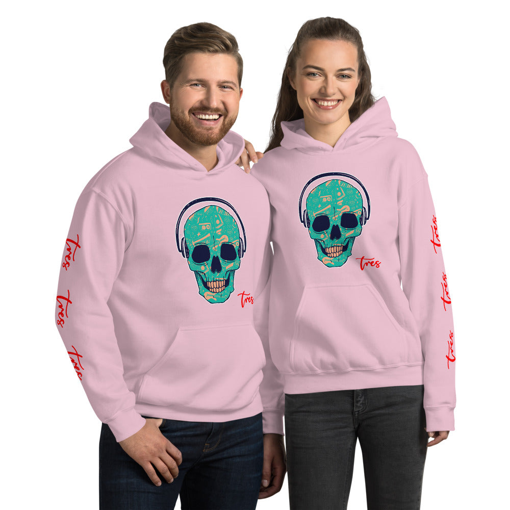 Unisex "DJ Skull" Hoodie: Your New Go-to For Cozy Evenings